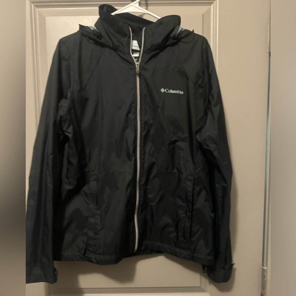 Black Columbia Rain Jacket